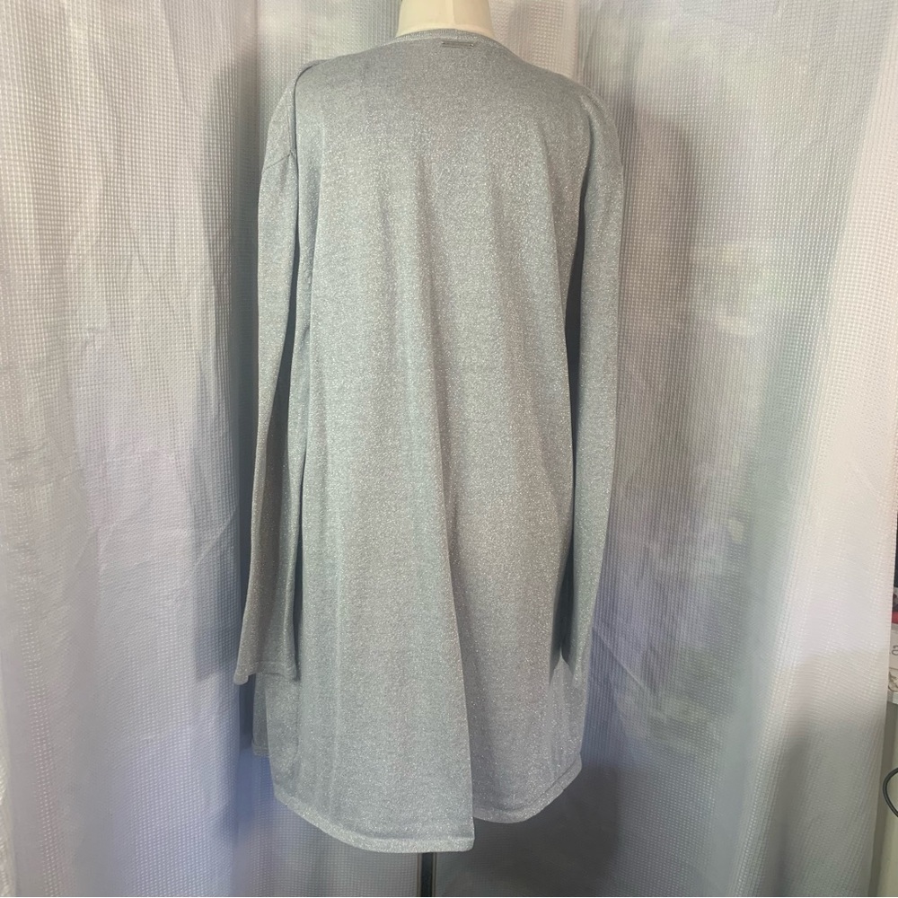 Michael Michael Kors Sparkly Open Drape Cardigan … - image 3